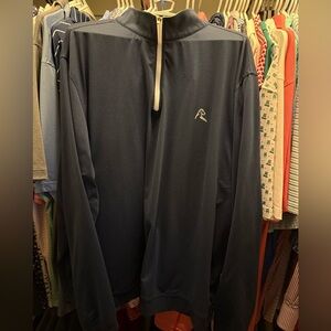 Rhoback Navy Quarter-Zip Pullover